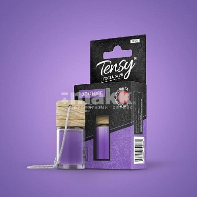 Ароматизатор подвесной бутылочка "Tensy" Эксклюзив ВОСТОРГ 6мл 15шт/бл TB-21