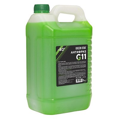 Антифриз Green Star G11 зеленый 5кг