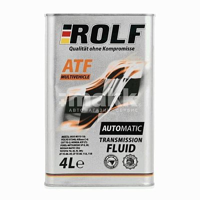 Жидкость для АКПП ROLF ATF Multivehicle 4л 