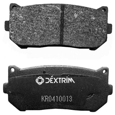 Колодки тормозные задние KR0410013 Dextrim