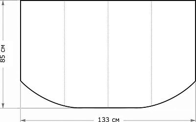 Утеплитель на двигатель 133* 85 см №6 Автотепло  картинка автоодеяла 