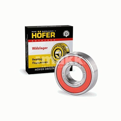 Подшипник КПП 3110  перв. вала (пер. опора)  (6-180203 / 6203-2RS) HF 300 520 HOFER