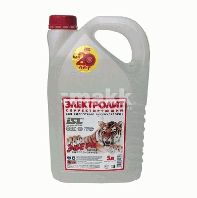 Электролит Зверь плотностью 1,40 г/см.куб. 5 л (г. Новосибирск) 