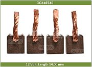 Щетка стартера 6,5*13*14 12V Toyota RAV-4 2ZR (ком-кт 4 шт.) CG140740 Cargo