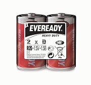 Батарейка D/R20 Eveready HD SHP2 (2шт/бл)