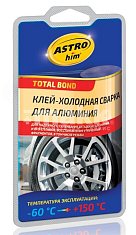 Клей холодная сварка ASTROhim для алюминия блистер 55гр AC9305