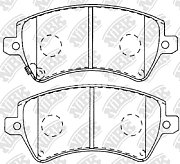 Колодки тормозные передние PN1224 NIBK