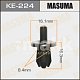 Клипса пластм. крепежная KE-224 Европа Masuma