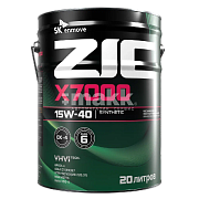 Масло моторное ZIC X7000 CK-4 15W40  синтетическое 20л