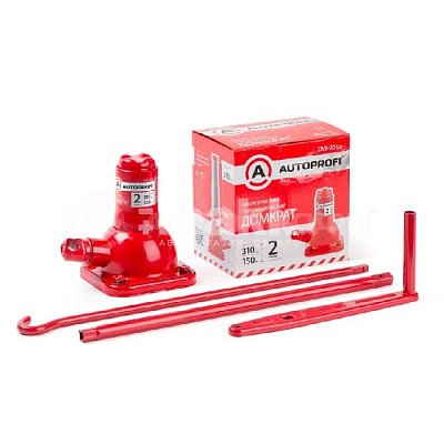 Домкрат  2т подъем 150-310 мм винтовой механич бутылочный Autoprofi DVB-20 Lo
