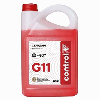 Антифриз Control T (-40) 10кг G11 красный