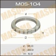 Кольцо глушителя 36*49 MoS-104 MASUMA 