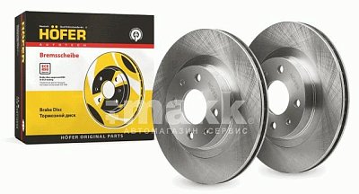 Диск тормозной передний HF 130 212 HOFER
