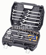 Набор инструмента 1/2" и 1/4" 82 предмета Kraft 700305