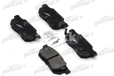 Колодки тормозные дисковые передние PBP300 PATRON