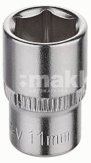 Головка торцевая стандартная шестигранная 1/4" 11 мм Кraft 700649