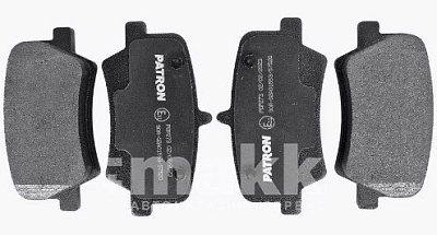 Колодки тормозные дисковые задние PBP273 PATRON