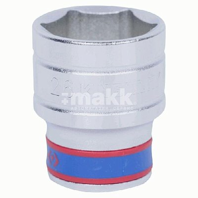 Головка торцевая стандартная шестигранная 1/2", 26 мм King Tony 433526M