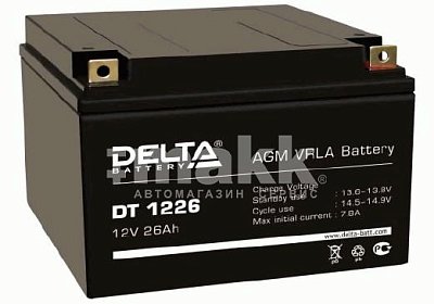 Аккумуляторная батарея Delta 12В 26 Ач DT 1226
