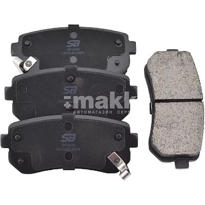 Колодки тормозные дисковые задние BP10436 SB NAGAMOCHI