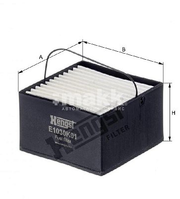 Фильтр топливный Hengst E1030K01 (PU 910) MAN TGA, TGS, F2000