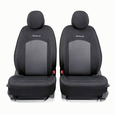 Чехлы автомоб. JACQARD жаккард 11 предм 2 молн чёрн/серые AIRBAG JAC-1102 Diamond