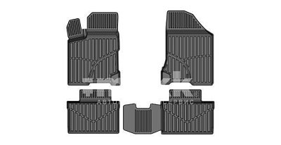 Коврики в салон LADA Vesta SD/SW/SW Cross (15+) к-т 4шт черный SRTK LD.VEST.15G.01014