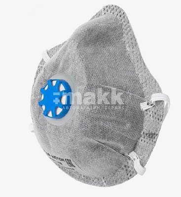 Респиратор с угольным фильтром и клапаном выдоха ИСТОК-1ФКУ