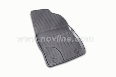 Коврики в салон FORD Focus II 2004->, 4 шт. (полиуретан)