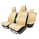 Накидки меховые AUTOPROFI на весь салон, 5 шт, 11 предм, искусственный мех бежевый MEX-1101 BE