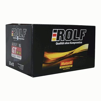 Масло моторное ROLF GT SAE 5W30 синтетическое 1л 