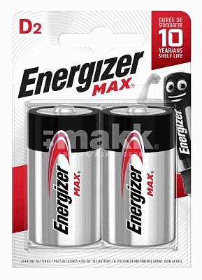 Батарейка Е95/D ENR MAX BP2  (2шт/бл)