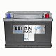 Аккумуляторная батарея 76 Ач Титан Euro Silver о/п  27,6*17,5*19