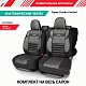 Чехлы Comfort COMBO велюр, 11 пр.6молн, Антрацит р-р M 5шт/уп CMB-1105 ANTHRACITE (M)