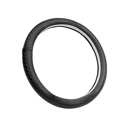 Оплетка комб.экокожа черный Green Star косичка 20 шт/уп 107710 (M)