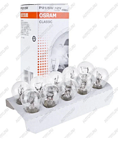 Автолампа P21/5W 12V OSRAM 7528CLC BAY15d (10шт/уп)