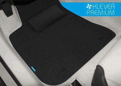 Коврики салона Klever Premium модельTOYOTA Land Cruiser 2007 мест АКПП 2012+ внед. черн (к-т 5 шт)