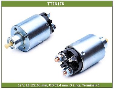 Втягивающее реле стартера Accent Sonata TT76176 Tesla Technics