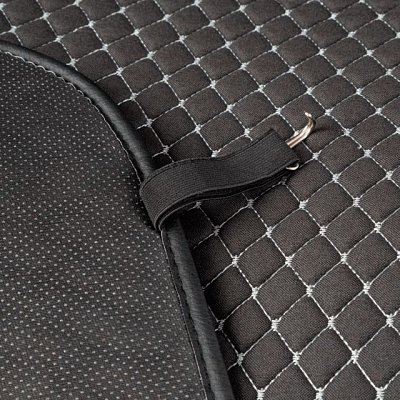 Накидки на сиденье Car Performance передние 2 шт  fiberflax серые 5шт/уп CUS-1052 GY/GY