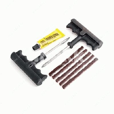 Ремкомплект бескамерных шин Autoprofi (шило,аппликатор жгута,жгуты,клей) 80шт/уп REM-30 Master