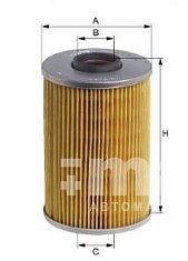 Фильтр масляный Hengst E128H D24 (HU 930/3 x) BMW, FORD, GENERAL MOTORS