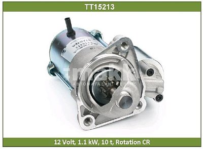 Стартер Ford Fiesta 1.2 STJA, Focus 1.6 TT15213 Tesla Technics