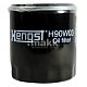 Фильтр масляный Hengst H90W03 (W 712/75) Chevrolet Aveo, Captiva, Cruze аналог H90W26