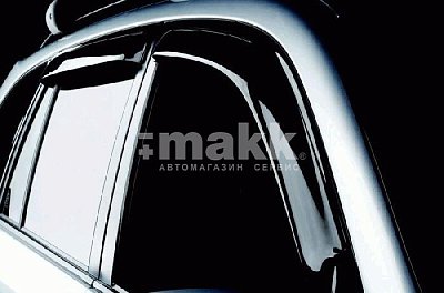 Дефлекторы на боковые стекла Solaris 2017- (к-т 4шт) NLD.SHYSOL1732