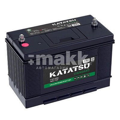 Аккумуляторная батарея 140 Ач Katatsu Standard (31S-1100) клемма-винт 33,1*17,5*24,1