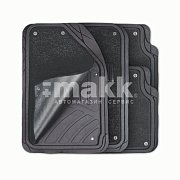 Комплект салонных ковриков focus-2 с отстёгивающимся ковролином TER-420 BK