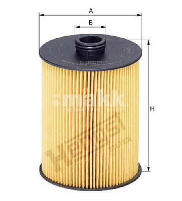 Фильтр масляный Hengst E136H D428 (HU 8009 z) Porsche Cayenne II (958), VW Touareg II (7P)