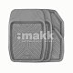 Коврики-ванночка 4 предмета Autoprofi Groove серый (TER-150 GY)