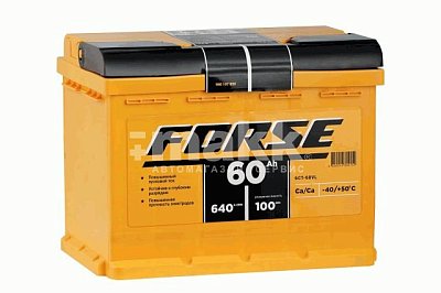 Аккумуляторная батарея 60 Ач Forse о/п  24,2*17,5*17,5