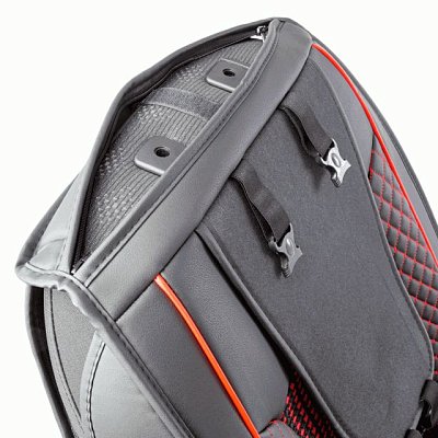 Накидки на сиденье Car Performance передние 2 шт экокожа черн/красные CUS-2102 BK/RD